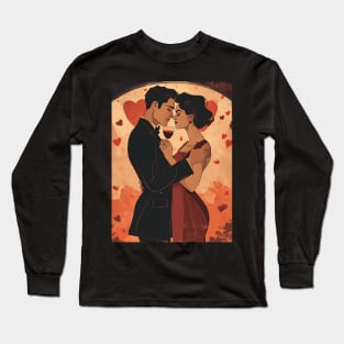 Discover True Romance: Art, Creativity and Connections for Valentine's Day and Lovers' Day Long Sleeve T-Shirt